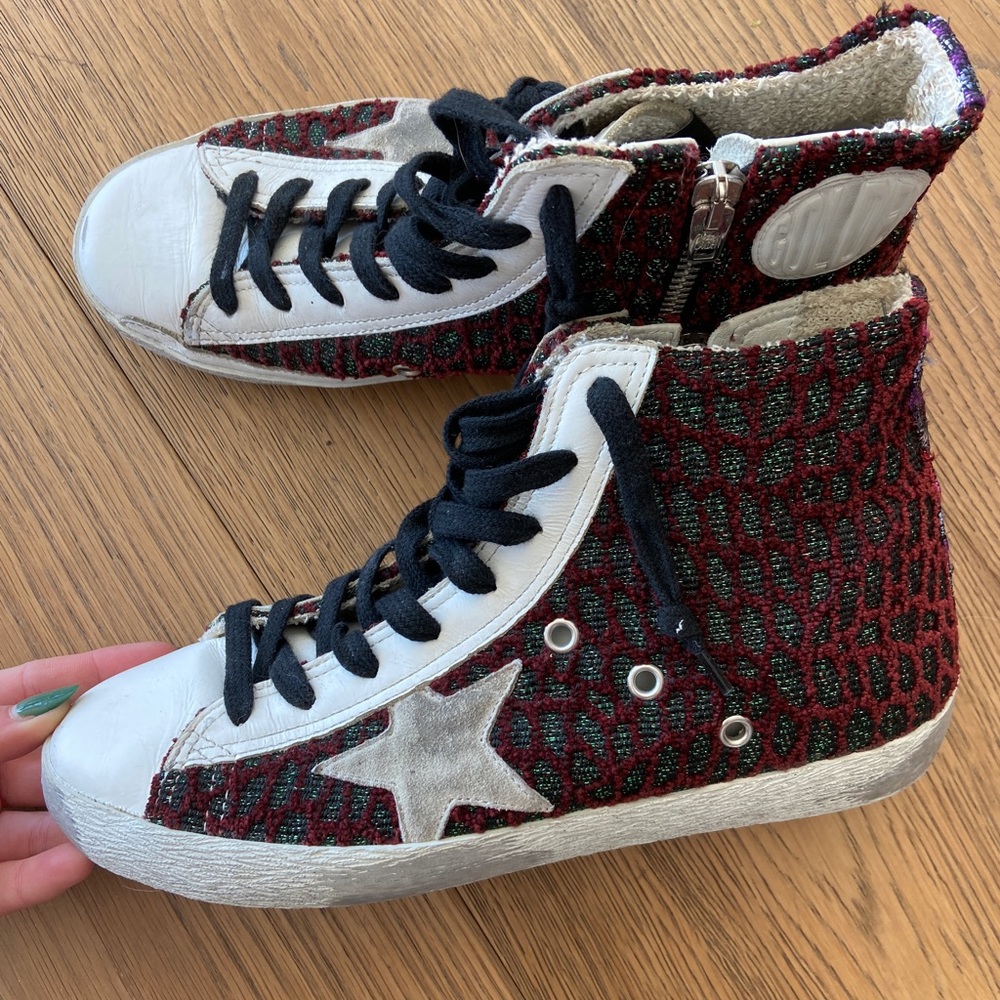 Golden Goose high tops (worn once)
